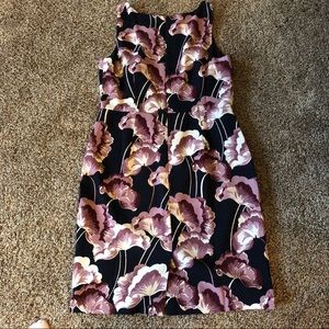 Ann Taylor Factory Floral Sleeveless Dress